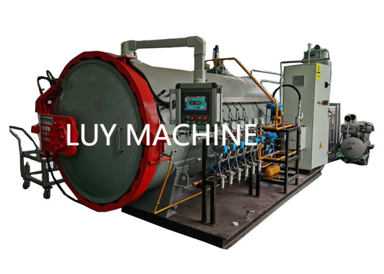 التجارية المركبة الأوتوكلاف 5000mm قطر SS304 التحكم في PLC