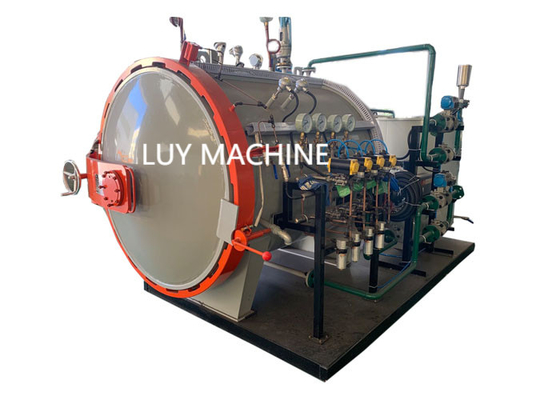 حرارة عالية 316 أوتوكلاف مركب 15m 50 مراقبة PLC الفراغ
