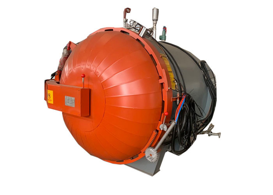 أوتوكلاف التسخين الكهربائي للقطن مع ضغط 2MPa والتهوية القسرية