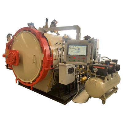 أوتوكلافات عالية درجة الحرارة للصقل لإنتاج منتجات رياضية مركبة بسيطة التشغيل والصيانة