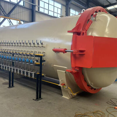 CE Verified High Precision Autoclave Applied in Photovoltaic Material Processing Stable Pressure Output Wear Resistant