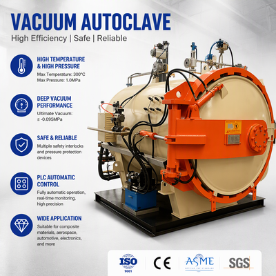 Carbon Fiber Composite Autoclave for Carbon Fiber Curing Aerospace Composite Autoclave for Aviation Prepreg Components