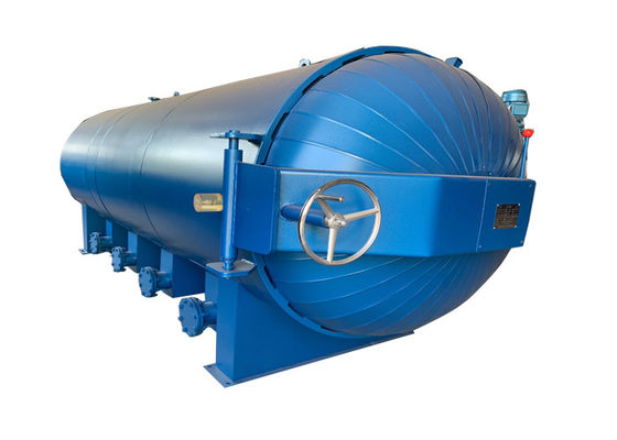 Q345R 14m3 12mm سمك الأوتوكلاف الخشبي المغطى