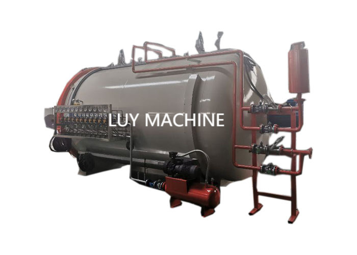 Q345R أو SS304 316 الأوتوكلاف الصناعي 220V / 380V لإنتاج المركب