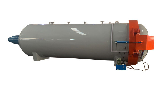 حاوية التشطيب للحبيبات من القطب المطاطي ضغط 0.85Mpa أوتوكلاف مع تهوية قسرية بناء الفولاذ المقاوم للصدأ