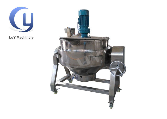 100L - 500L الغلاية البخارية المنحنية 0.8Mpa للتدفئة بواسطة البخار / الكهرباء / الغاز