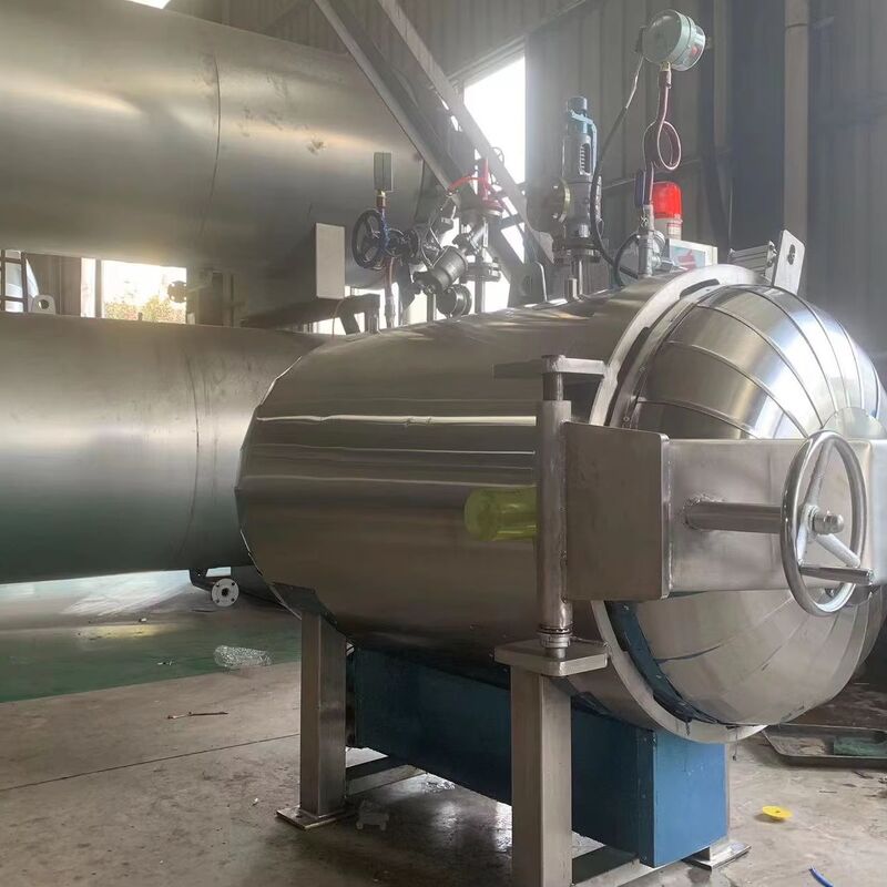 Rubber Vulcanizing Autoclave 150-220C Temperature Control Automatic Pressure Time Control Multifunctional for Rubber Powder